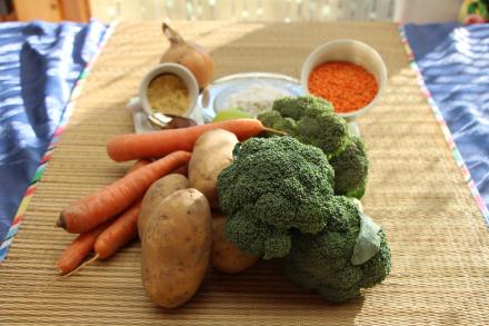 Broccoli-Kartoffel-Curry