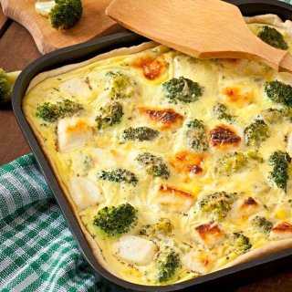 Brokkoli-Auflauf mit Feta