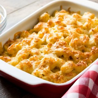 Fenchel-Pastinaken-Nudel-Gratin