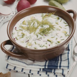 Gurken-Kartoffel-Suppe