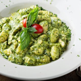 Käse-Gnocchi mit Rucola