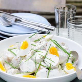 Schnittlauch-Eier-Salat