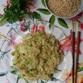 Sellerie-Fenchel-Pfanne vegan