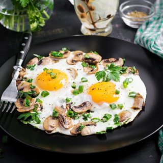 Shiitake-Eierpfanne