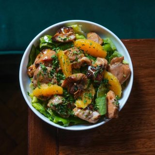 Spinat-Orangen-Salat