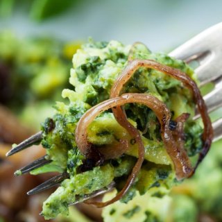 Spinat-Spätzle