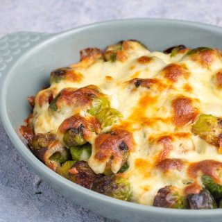 Überbackener Rosenkohl