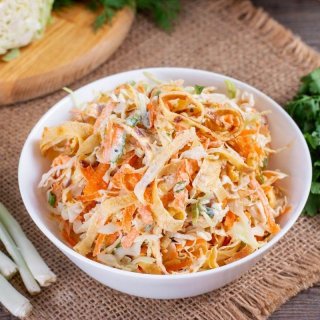 Weißkohl-Salat