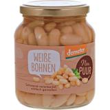 Bohnen weiß im Glas