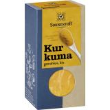 Kurkuma gemahlen Sonnentor