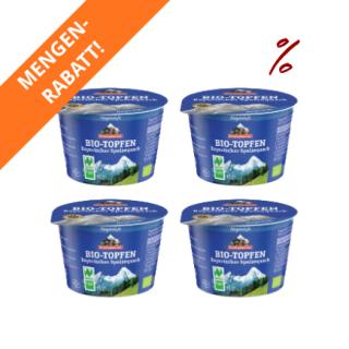 4x Speisequark Mager 0,2%