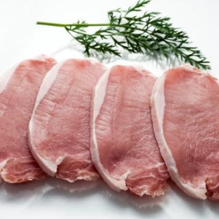Rückensteaks Natur 800g Landgut Schwein