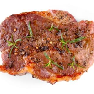 Hüftsteaks Kräuter 800g vom Landgut Schwein