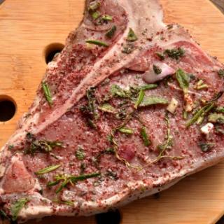 Holzfällersteaks Kräuter 800g Landgut Schwein