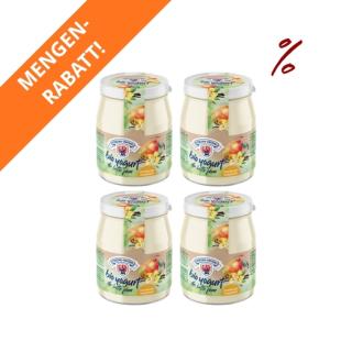 4x Joghurt Mango Vanille 150g im Glas