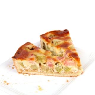 Rhabarberschnitte Dinkel Vollkorn