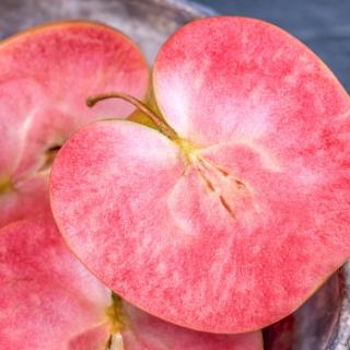 Äpfel Red Moon rotfleischig