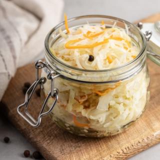 Sauerkraut frisch mit Karotten