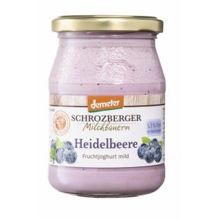 Joghurt Heidelbeere 250g im Glas