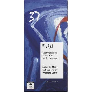 Vollmilch-Schokolade 37% Cacao