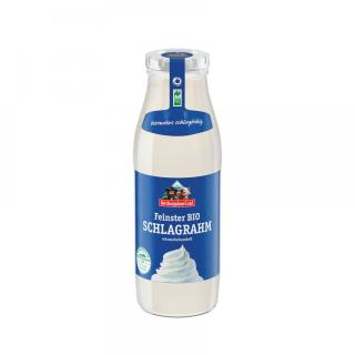 Schlagrahm 32% Glasflasche