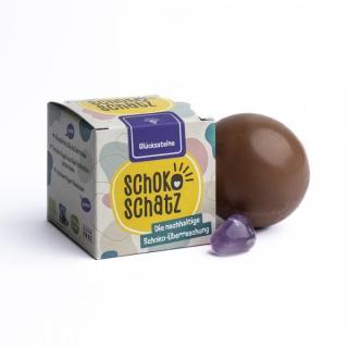 SchokoSchatz mit Glücksstein Vollmilch
