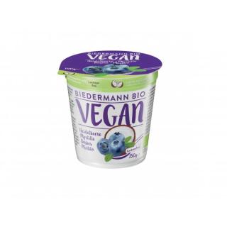 Kleines Kokosjoghurt Heidelbeere
