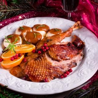 1 Entenbrustfilet + 1 Entenkeule