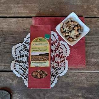 Kürbiskerne gebrannt mit Chili