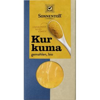 Kurkuma gemahlen Sonnentor