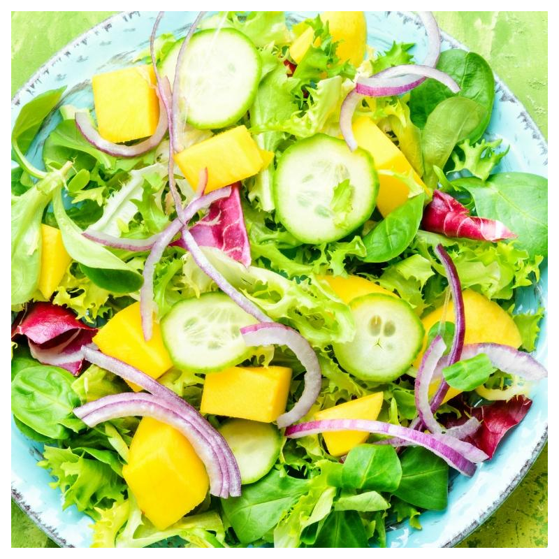 Asia-Salat mit Mango