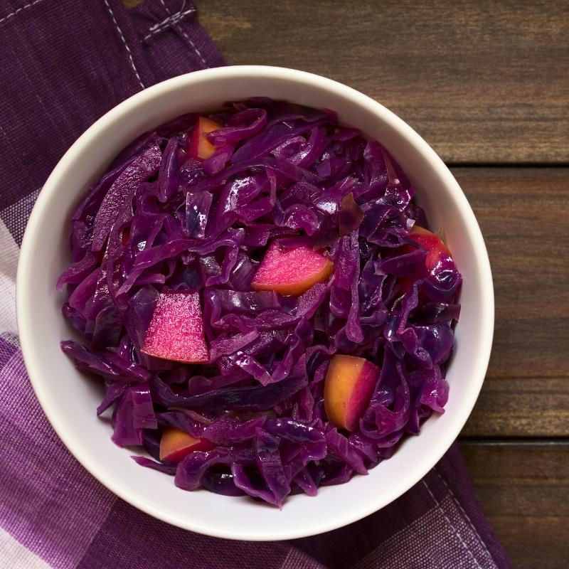 Blaukraut oder Rotkohl