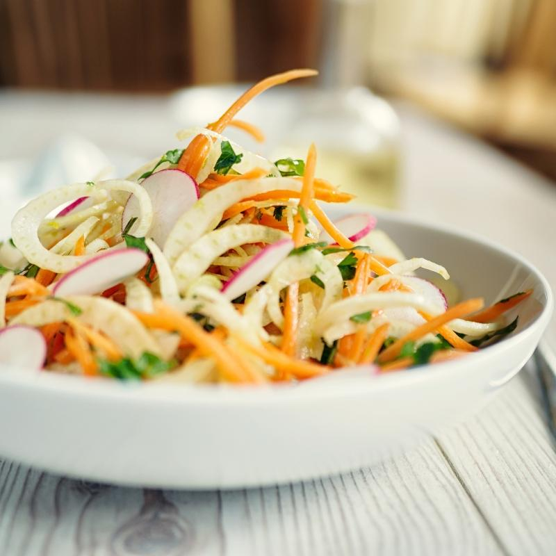 Fenchel-Möhren-Frischkost