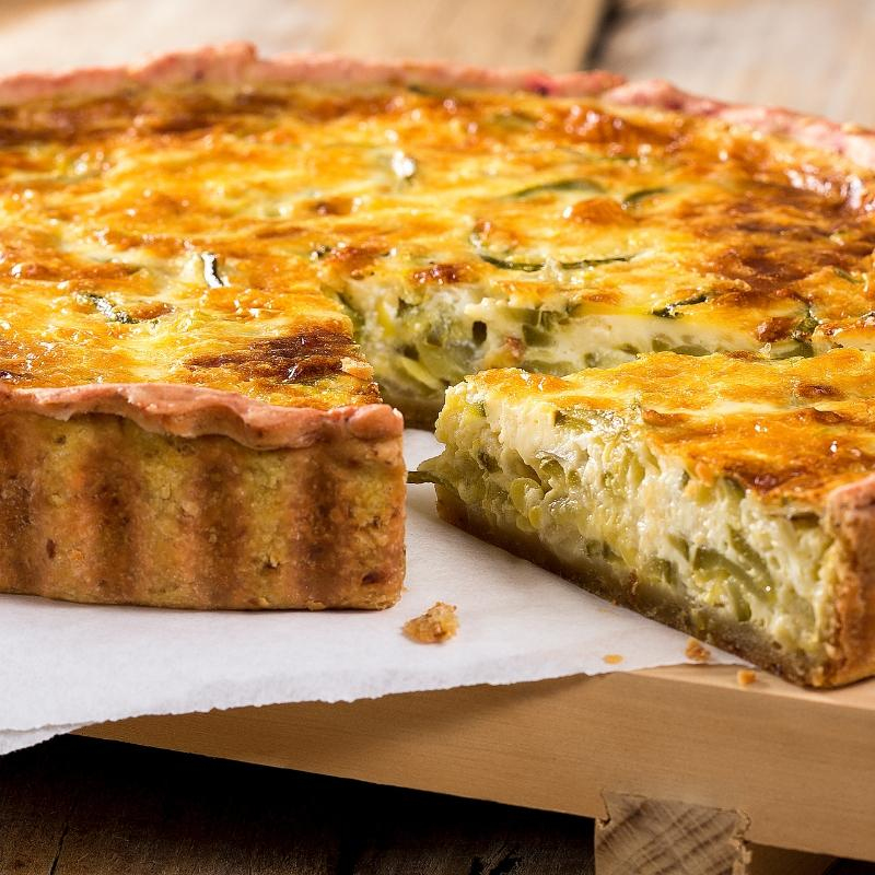 Pak Choi-Quiche