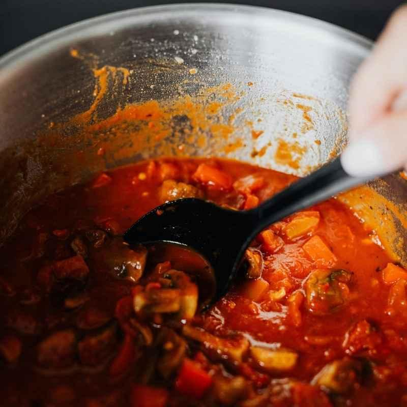 Pilz-Tomaten-Pfanne