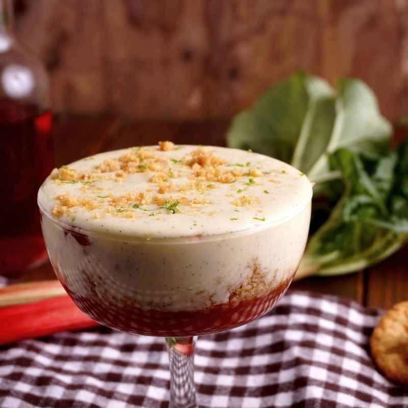 Rhabarber-Tiramisu