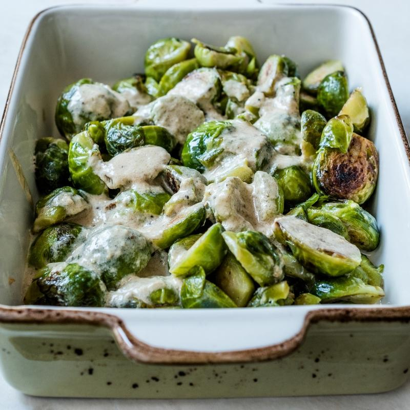 Rosenkohl in Käserahm