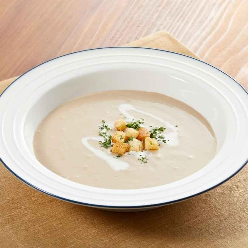 Sellerieschaumsüppchen mit Croutons