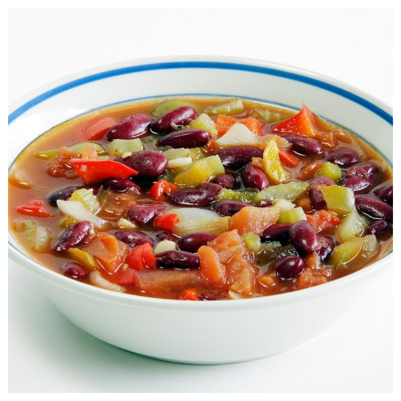 Sommerlicher Bohneneintopf