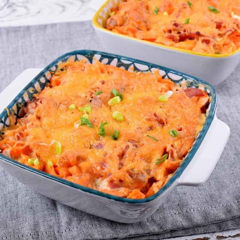 Süßkartoffelauflauf mit Feta