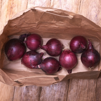 Rote Zwiebeltüte ca. 1 kg vom Landgut
