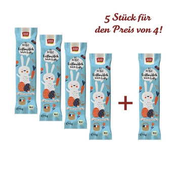 Osterhase Lolly Vollmilch (5 für 4)