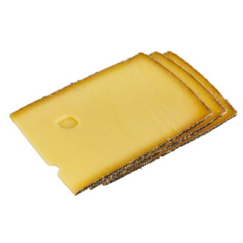 Bergkäse geschnitten