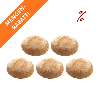 5x Dinkelbrötchen Vollkorn