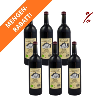 6x Landwein rot Zweigelt Schleinzer 1l