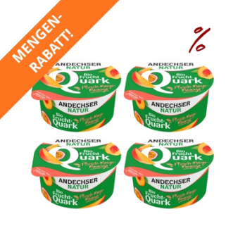 4x Fruchtquark Pfirsich Mango-Maracuja