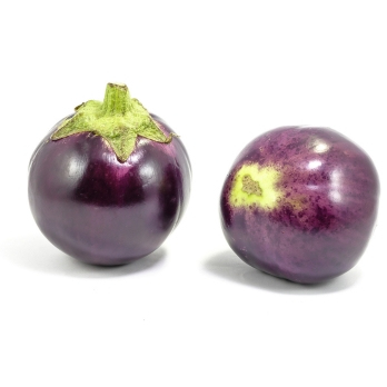 Auberginen rund