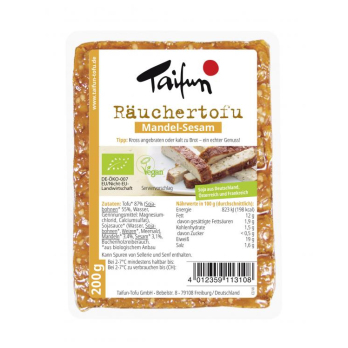 Räuchertofu Mandel Sesam