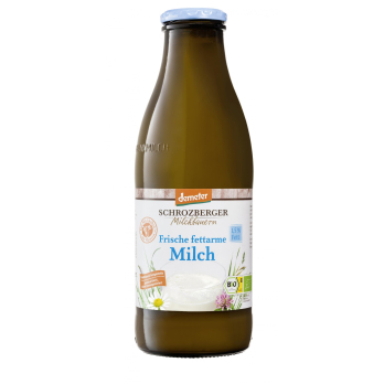 Frischmilch 1,5% Glasflasche