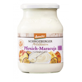 Joghurt Pfirsich Maracuja 500g im Glas